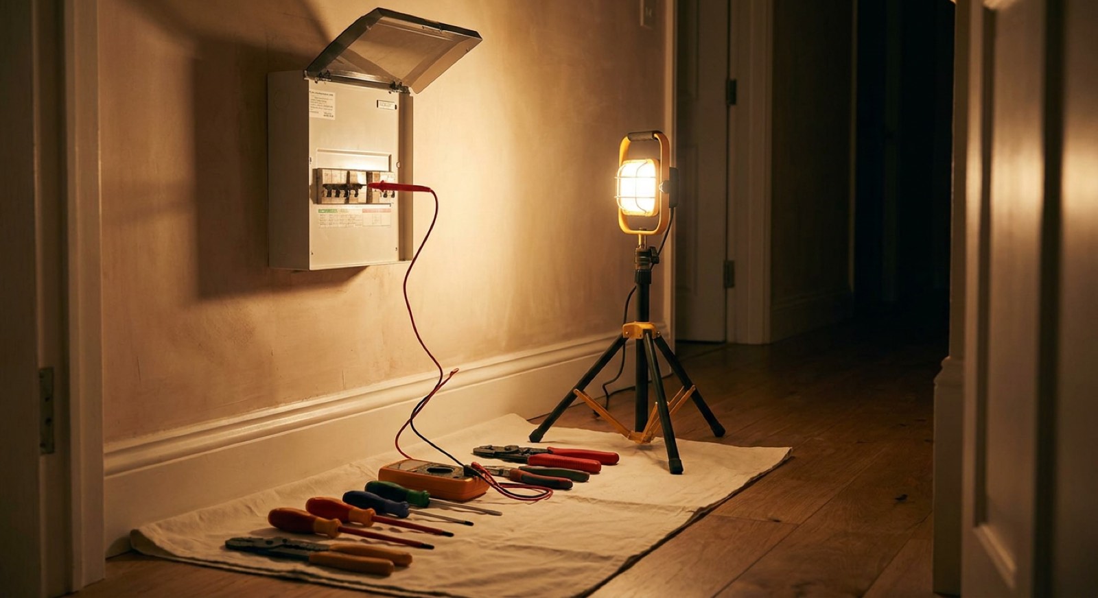 Emergency electrical faults — illustrative example