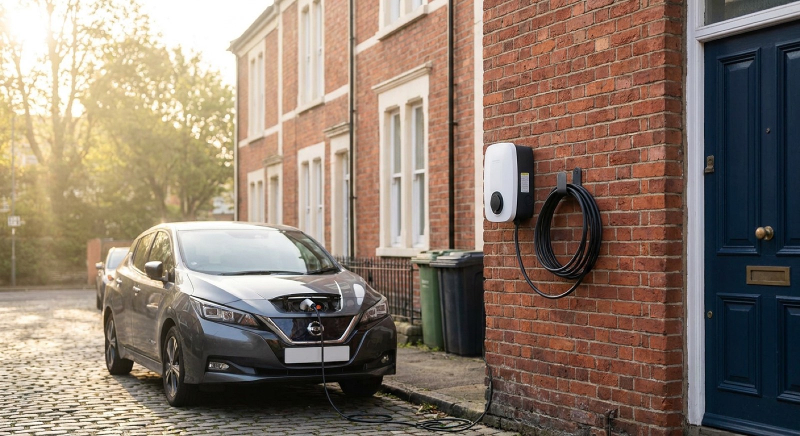 EV charger installation — illustrative example
